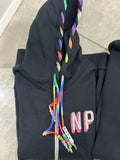 3D block initial sweatshirt